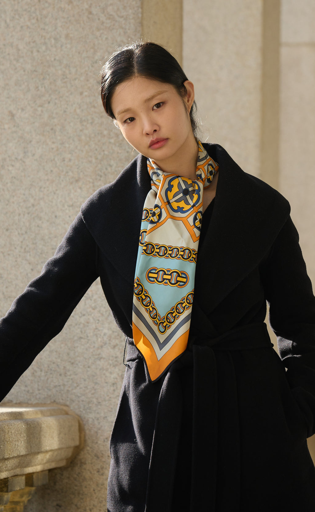 Cintamani Pattern 90 - Orange