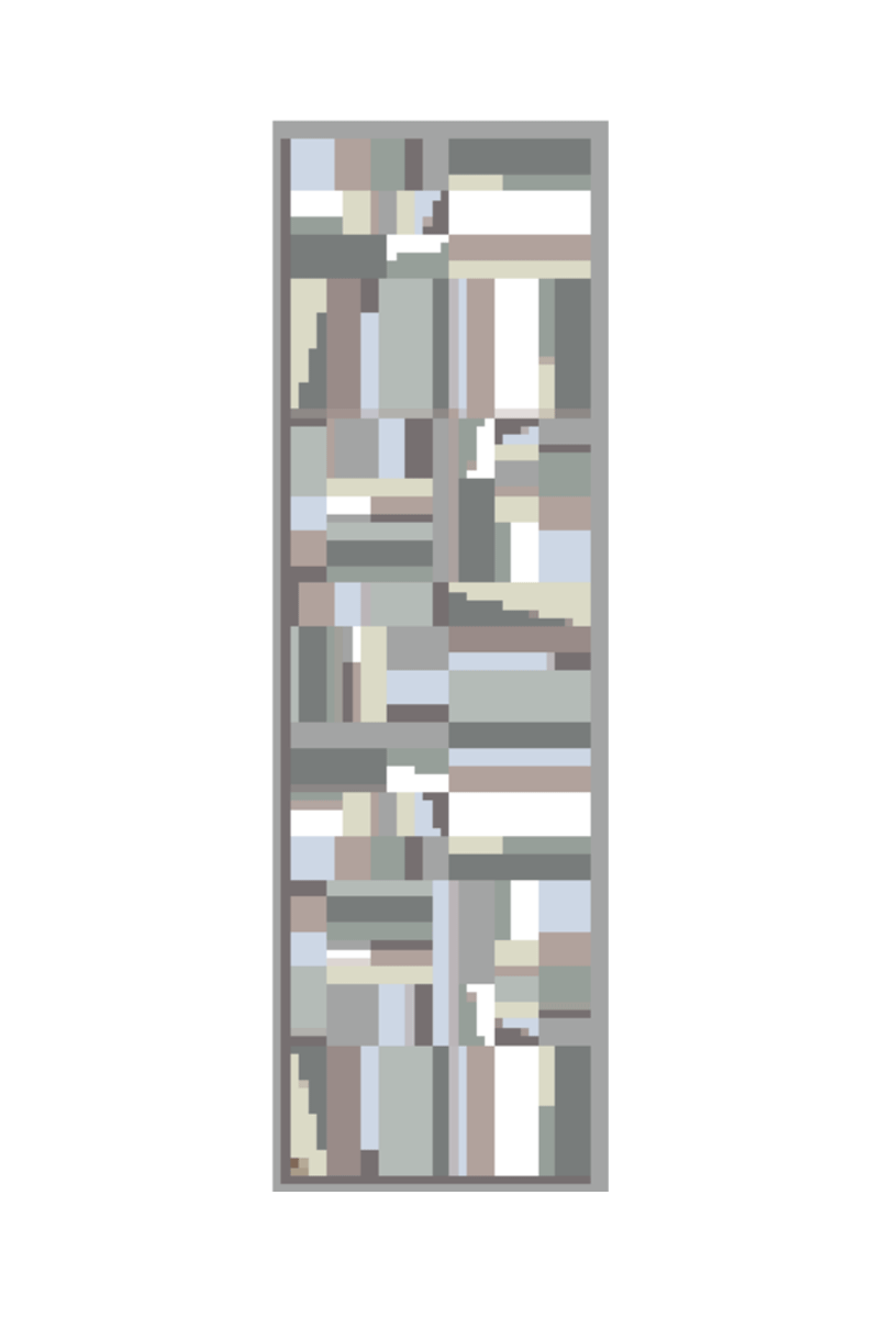 Patchwork - Pale green