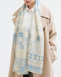 Geometric Lattice Mix Beige