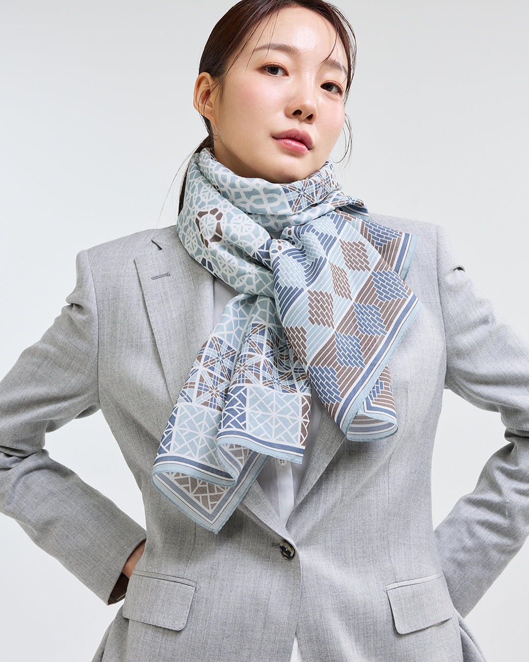 Geometric Lattice Mix Gray