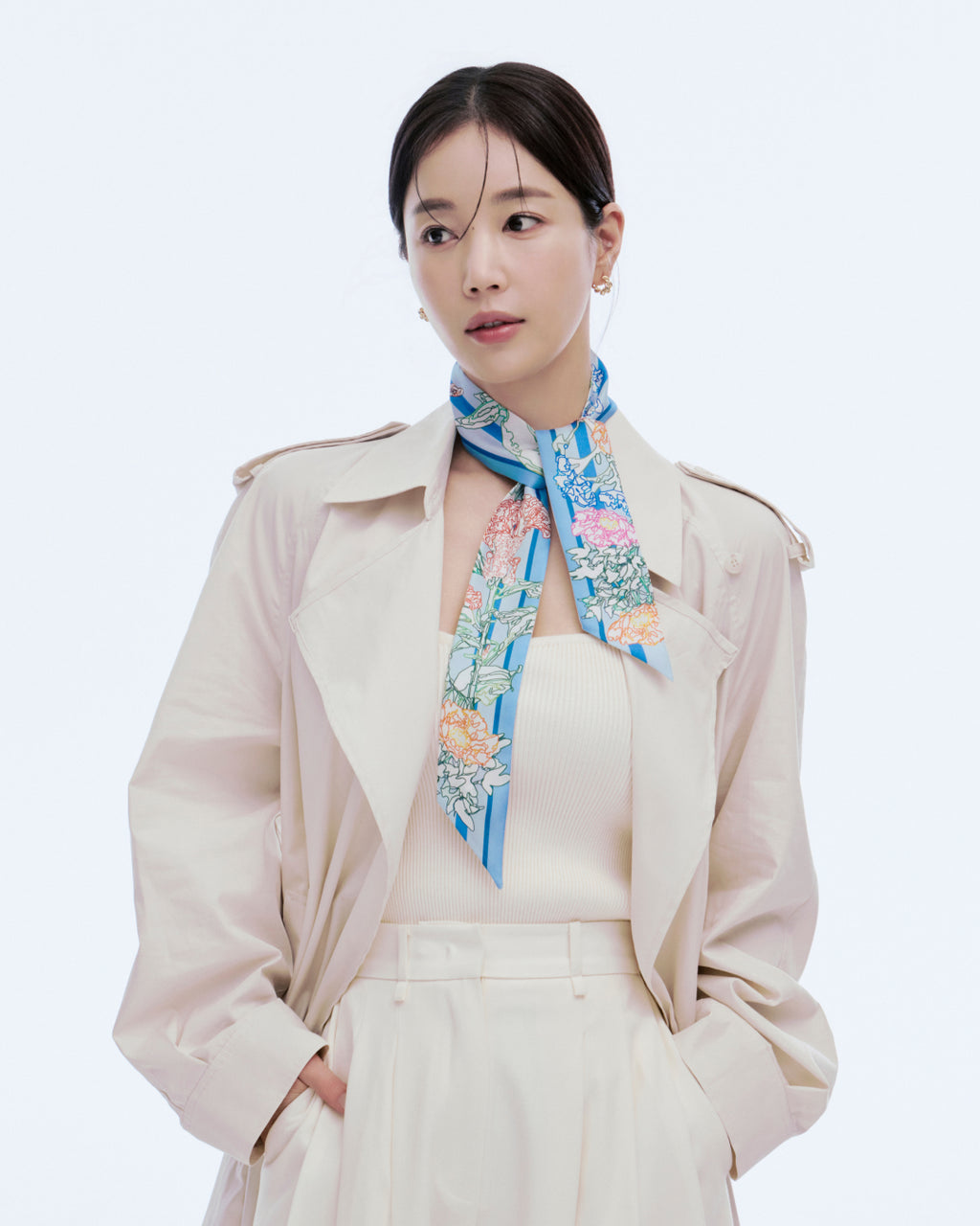 라인초충도 블루