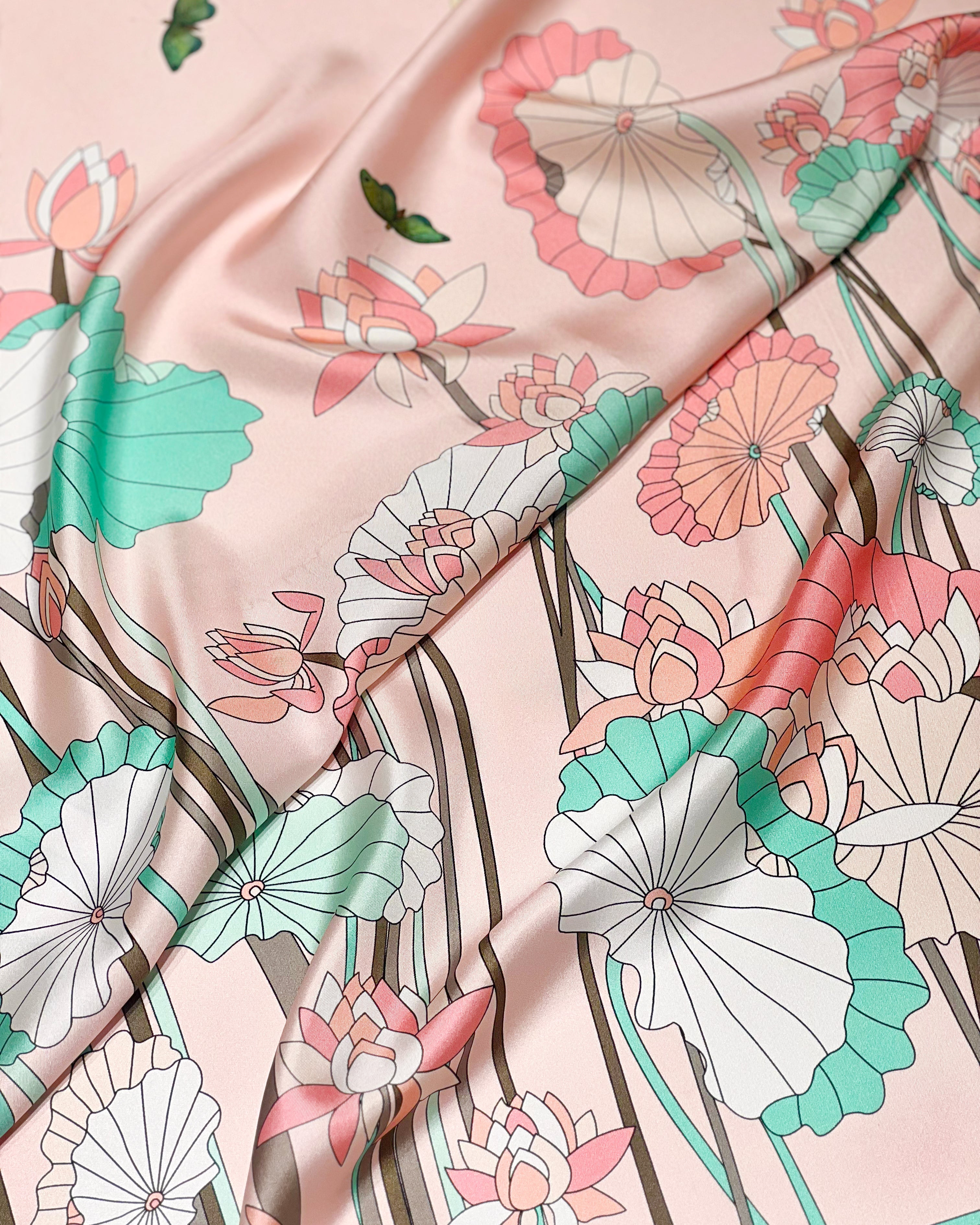 Lotus Pattern Tree 90 Pink