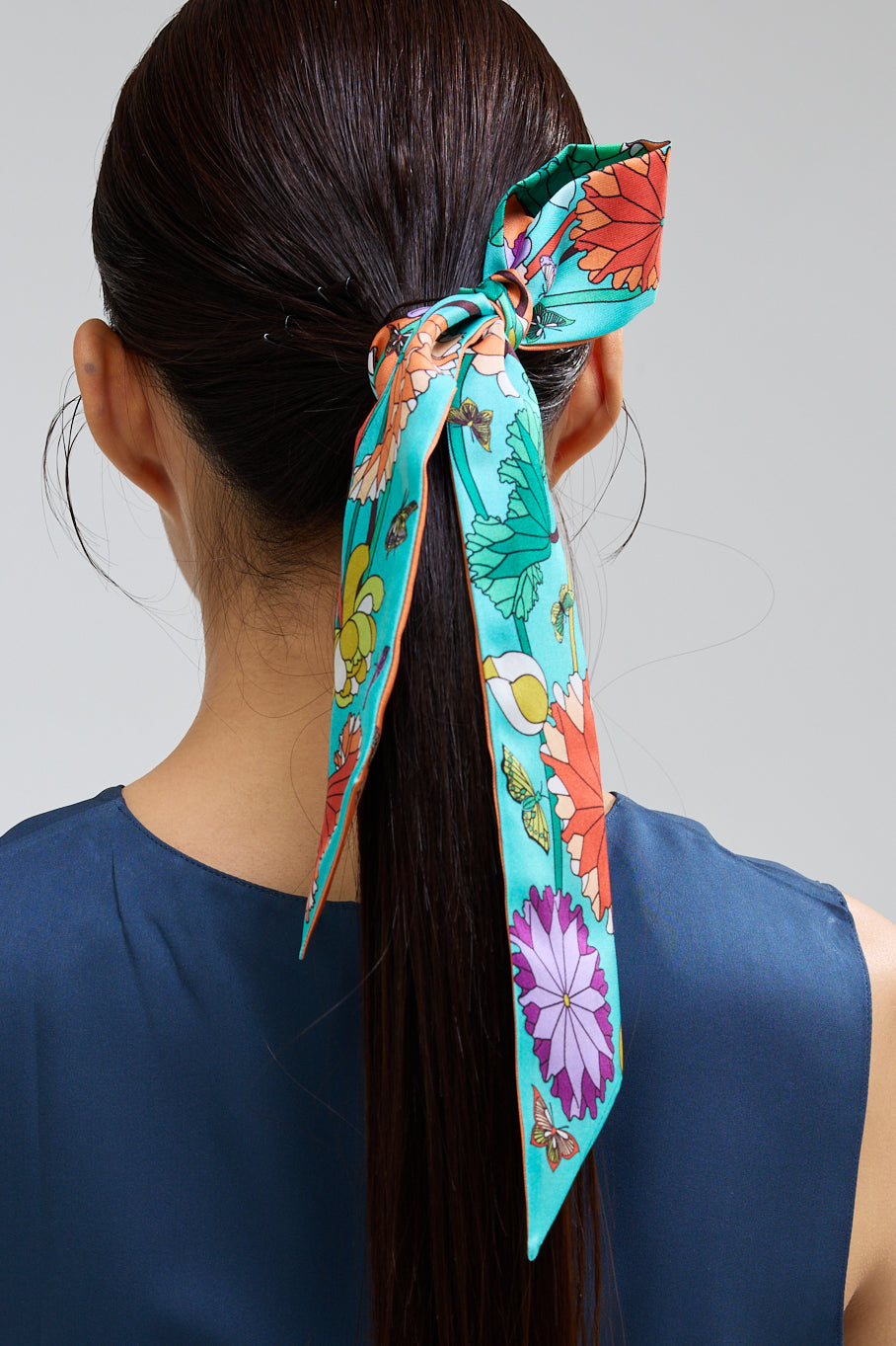 Lotus Pattern and Butterfly - Green