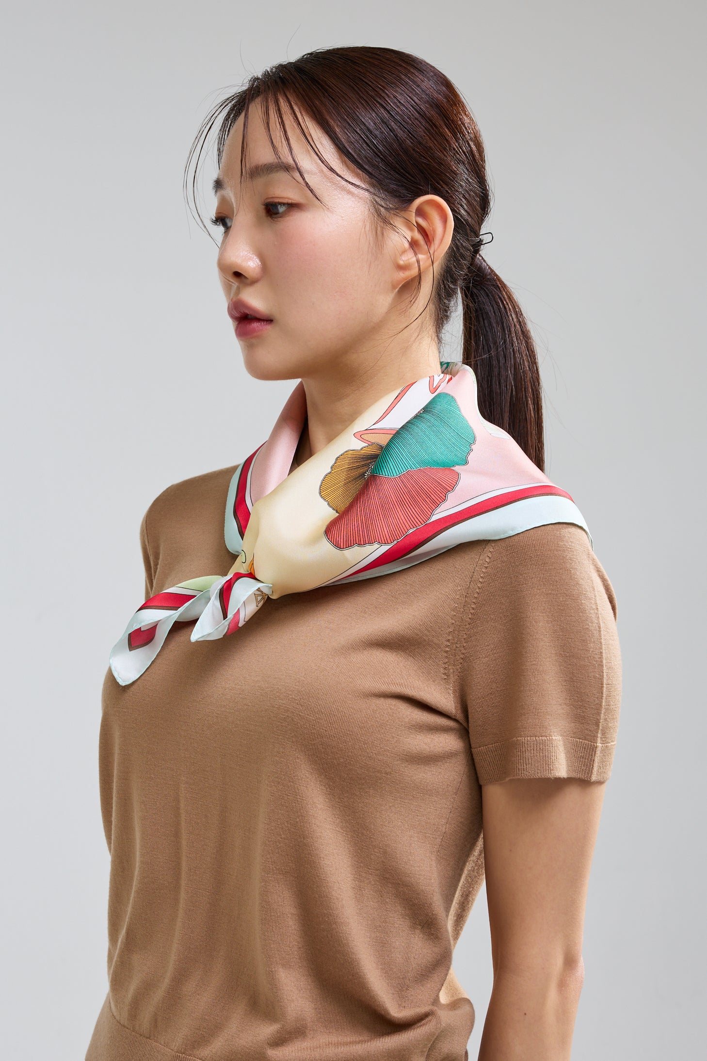 문방사우화 70 - 붉은색