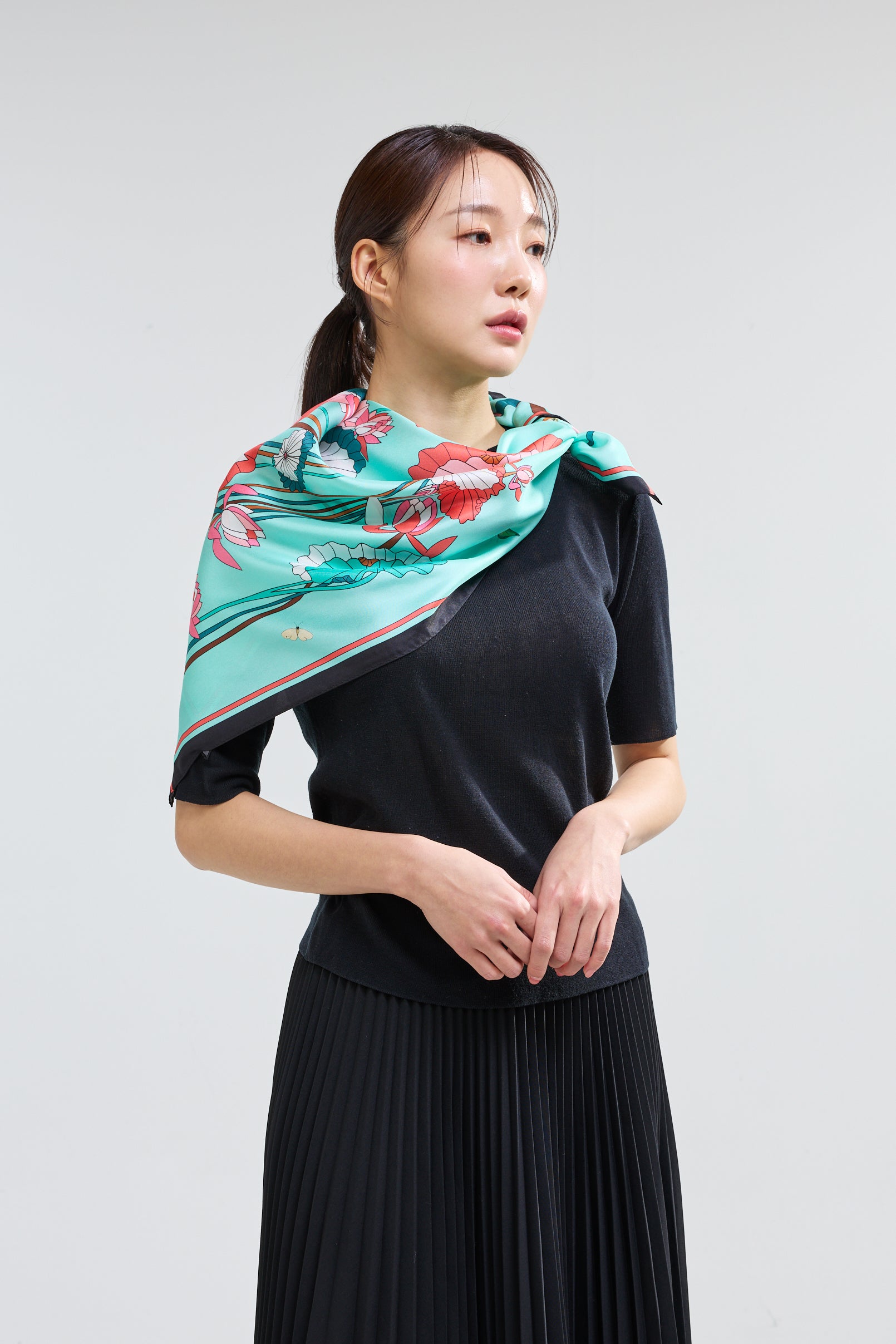 Lotus Pattern 90 - Green