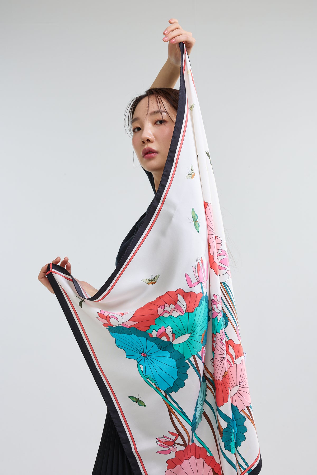 Lotus Pattern 90 - White