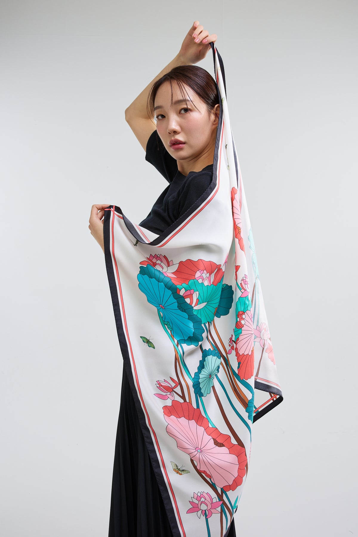 Lotus Pattern 90 - White