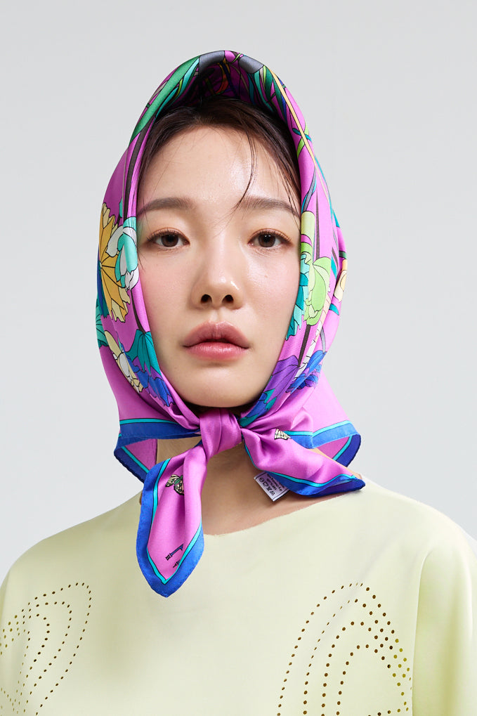 Lotus Pattern and Butterfly 70 - Pink