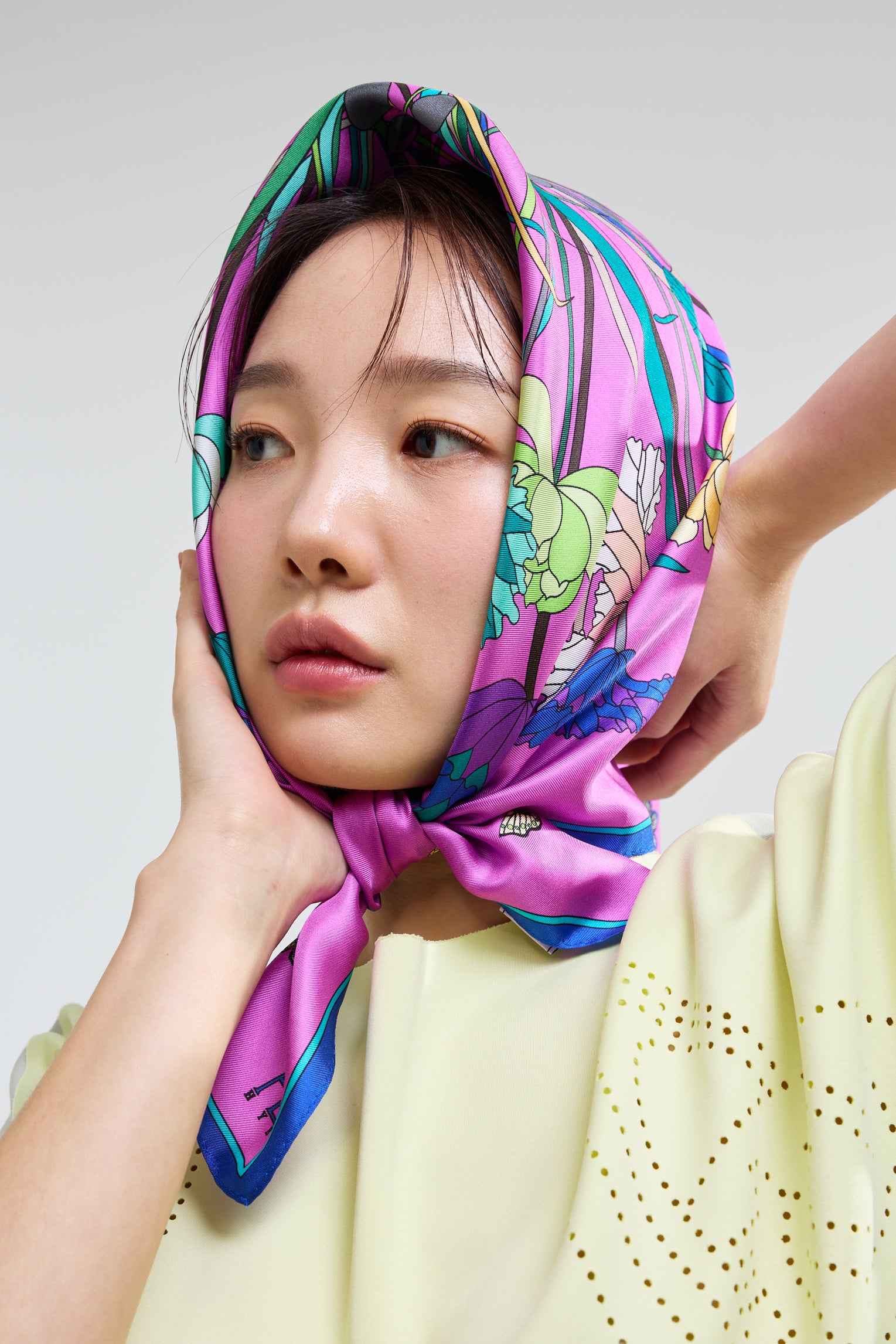 Lotus Pattern and Butterfly 70 - Pink