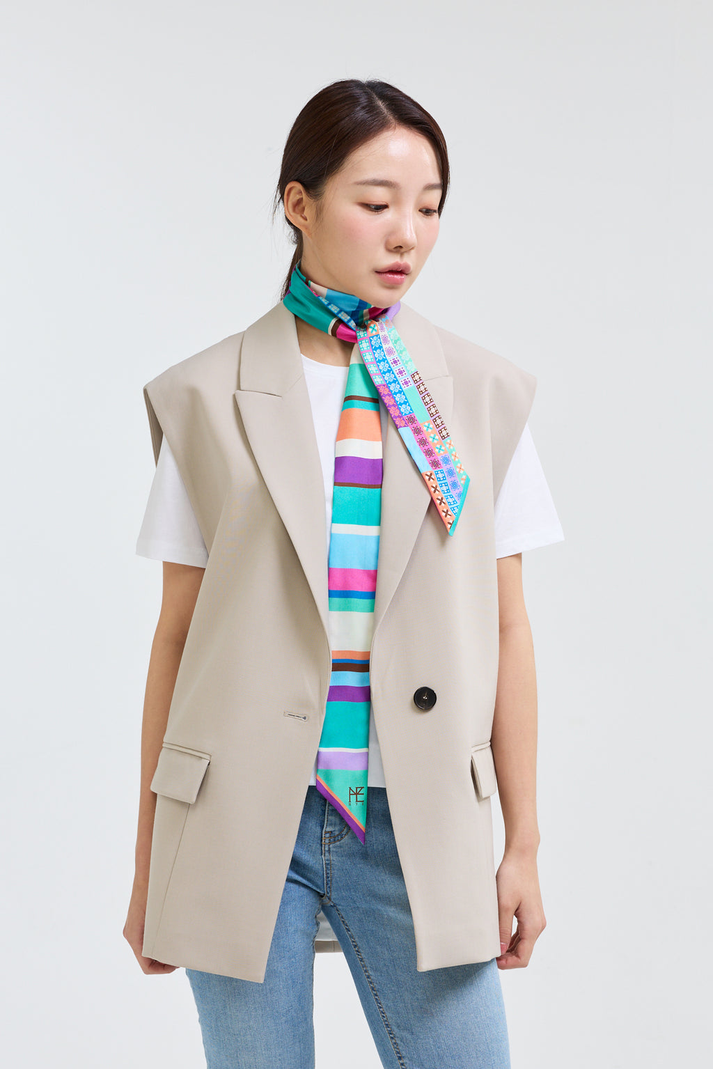 Saekdong Long Twill - Multi Color (Deep)