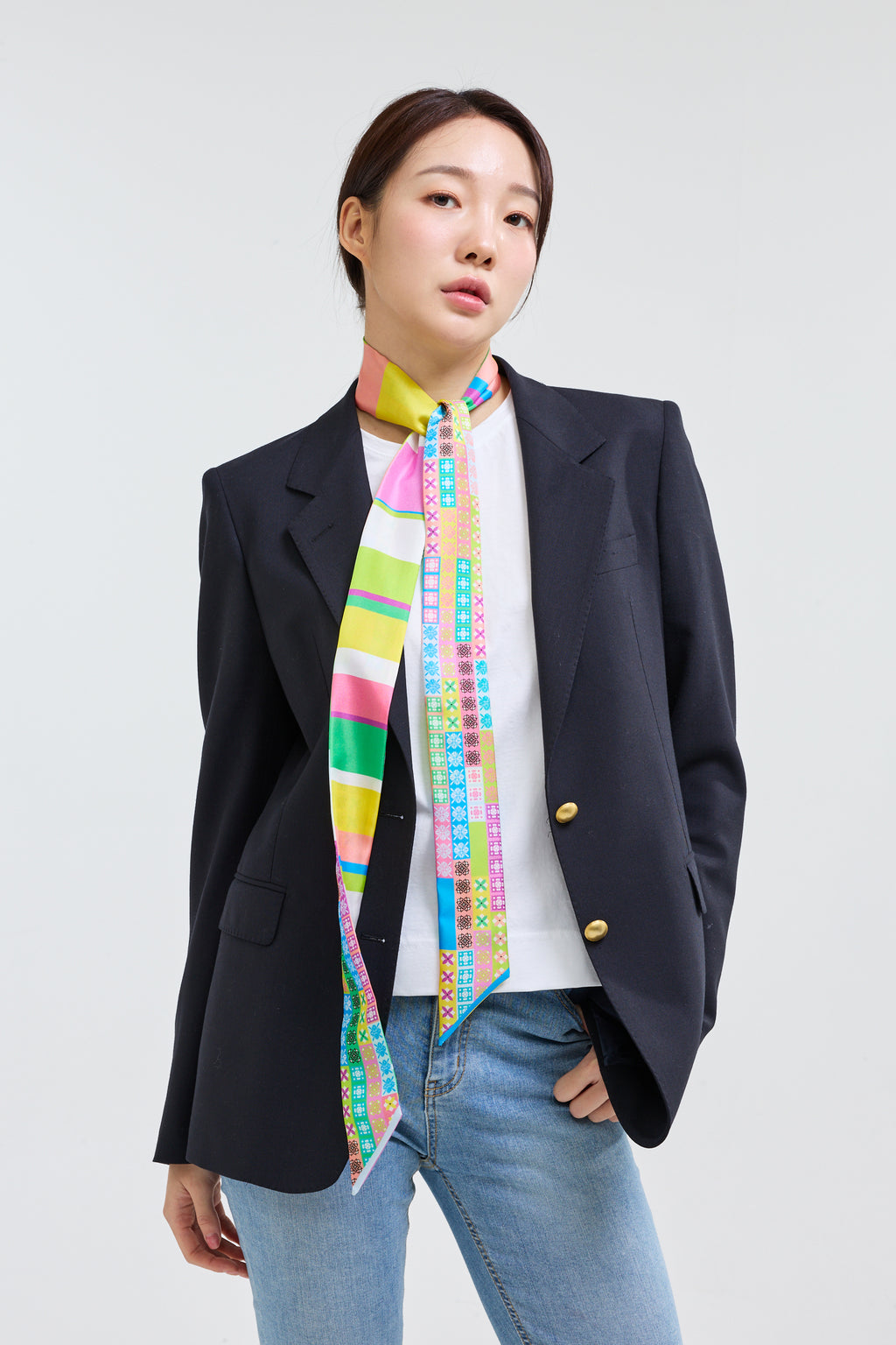 Saekdong Long Twill - Multi Color (Vivid)