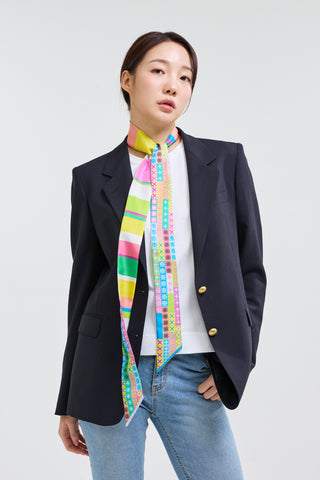 Saekdong Long Twill - Multi Color (Vivid)