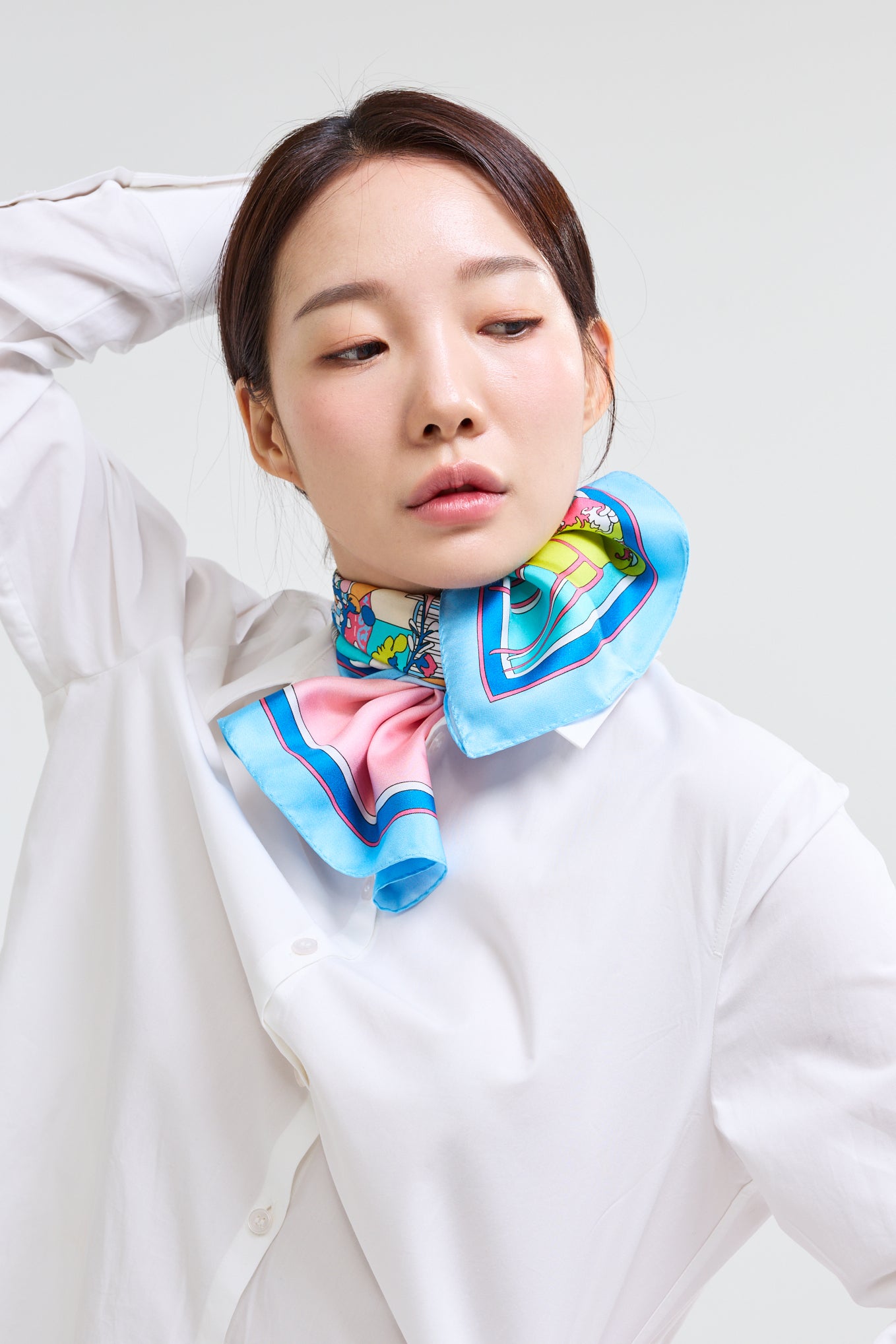 Gimyeongjeoljido 70 Scarf Blue
