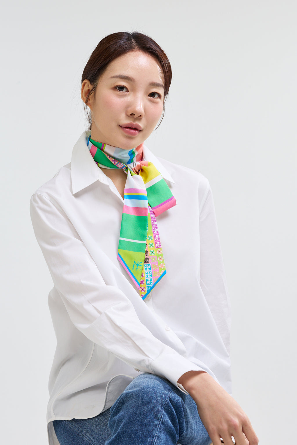 Saekdong Long Twill - Multi Color (Vivid)