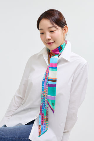 Saekdong Long Twill - Multi Color (Deep)