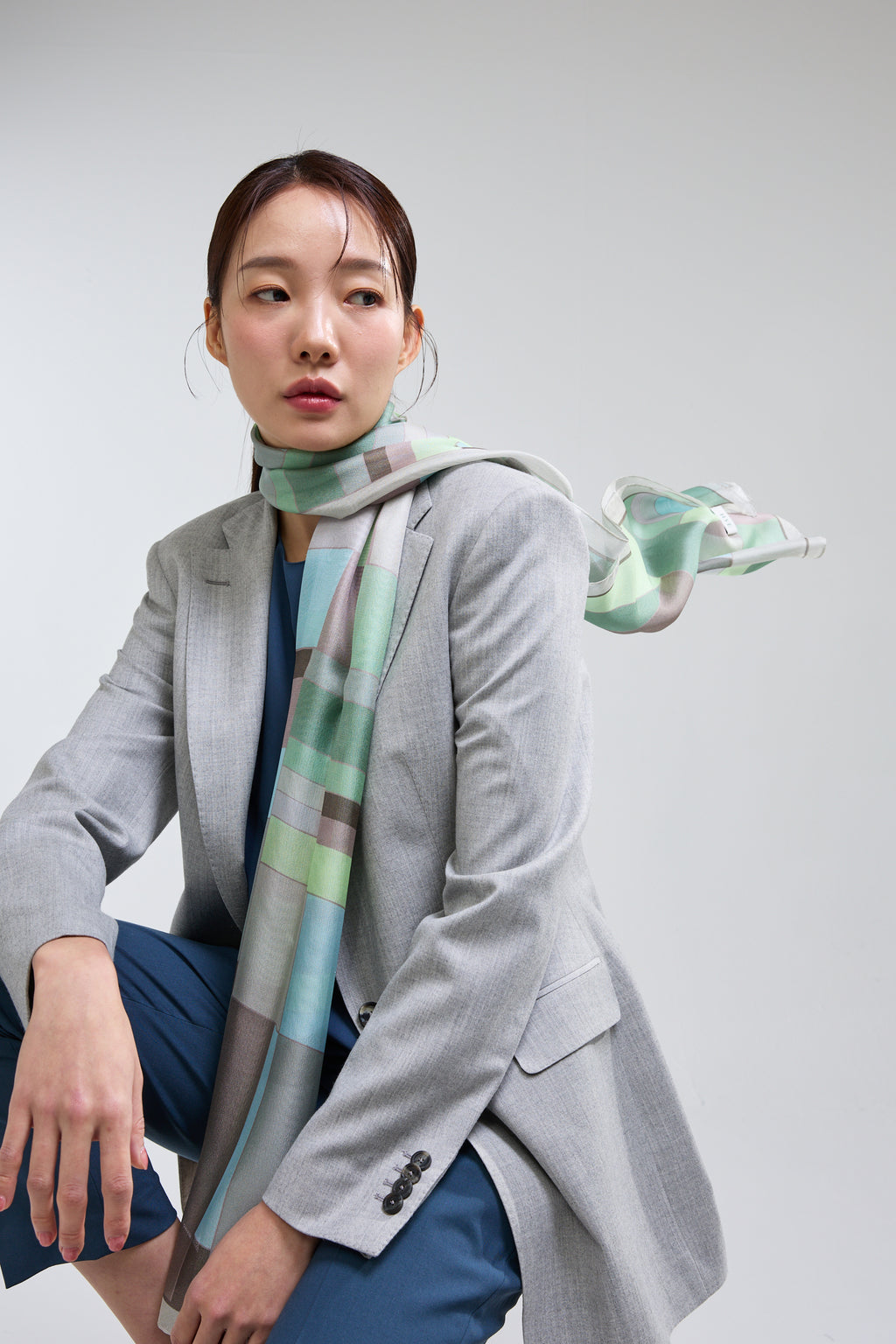 Patchwork - Pale green