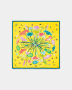Lotus Pattern and Butterfly 90 Yellow