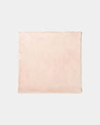 Line Painting of Grass and Insects Cotton Cushion Pink