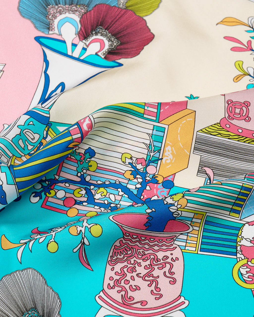 literary utensil painting 70 Blue