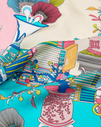 literary utensil painting 70 Blue