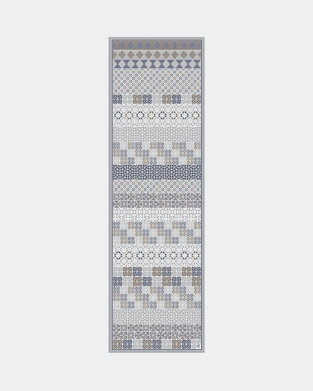 Geometric Lattice Mix Gray