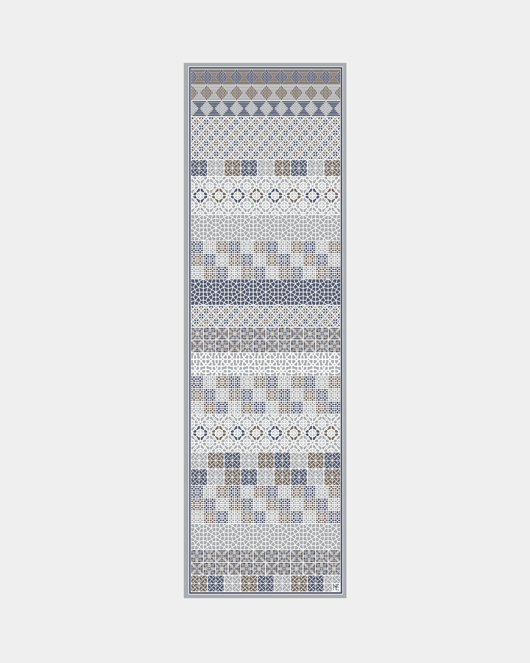 Geometric Lattice Mix Gray