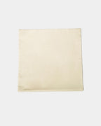 Line Painting of Grass and Insects Cotton Cushion Cream