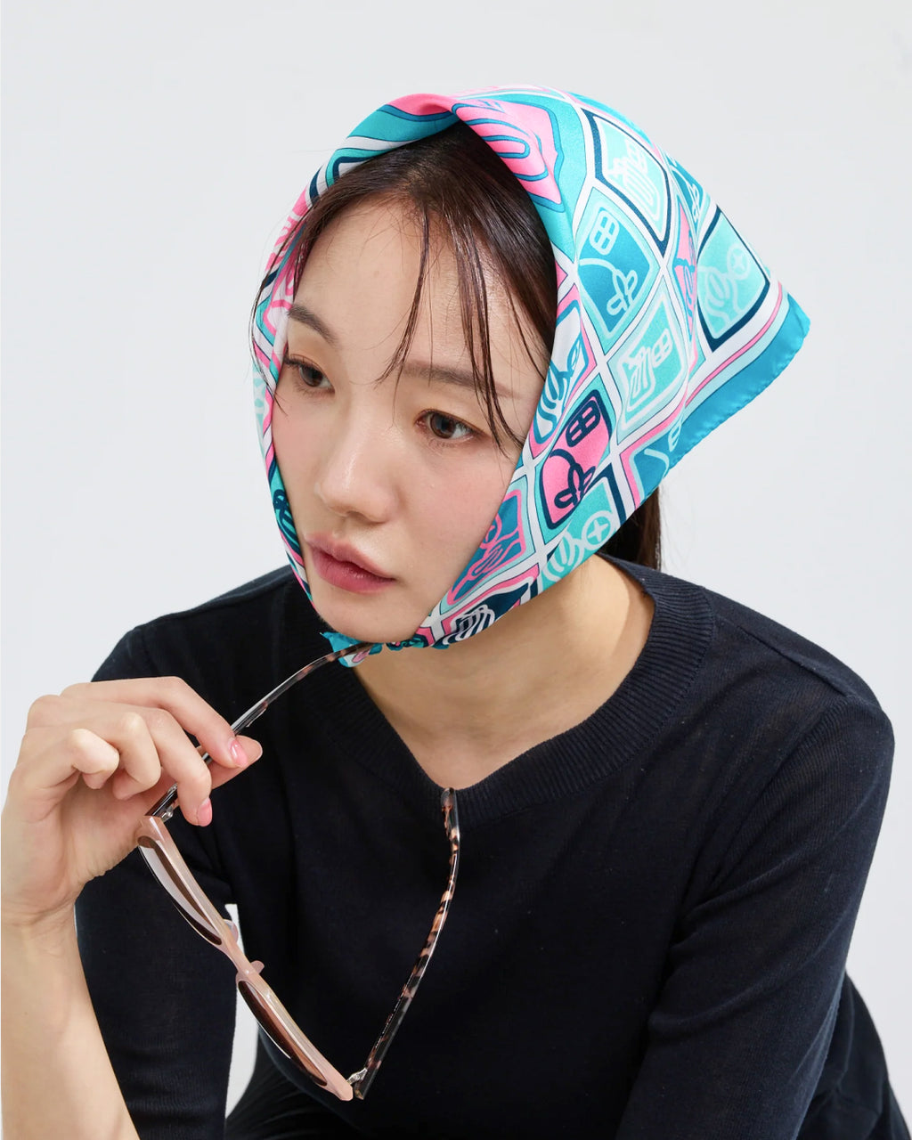 바둑판 심전 낙관 50 그린