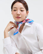 바둑판 심전 낙관 50 블루