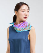 수화문 50 스카프 퍼플