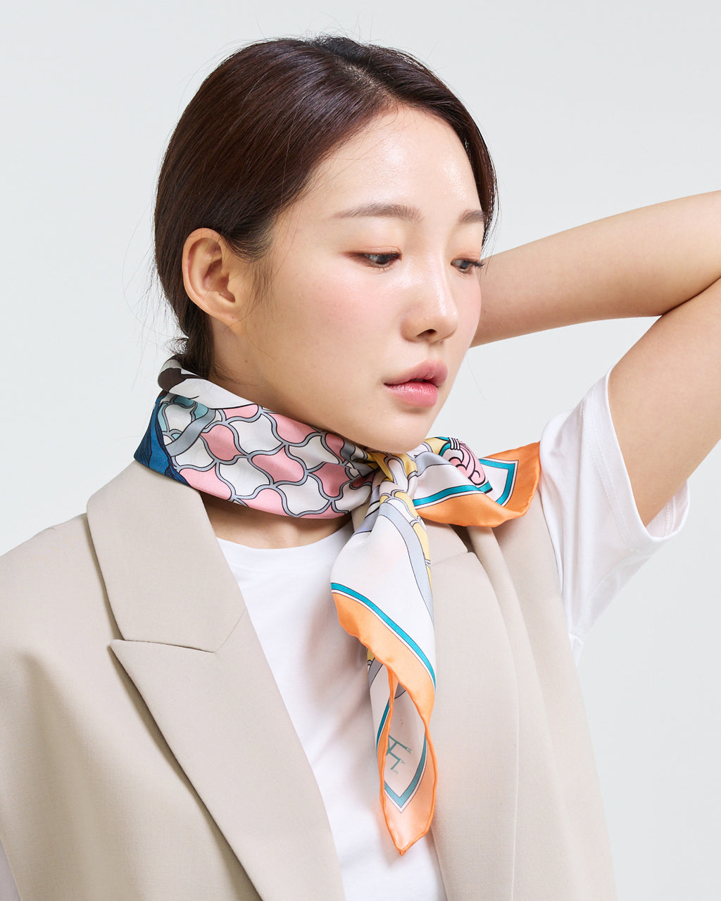 말과 물결문 70 오렌지
