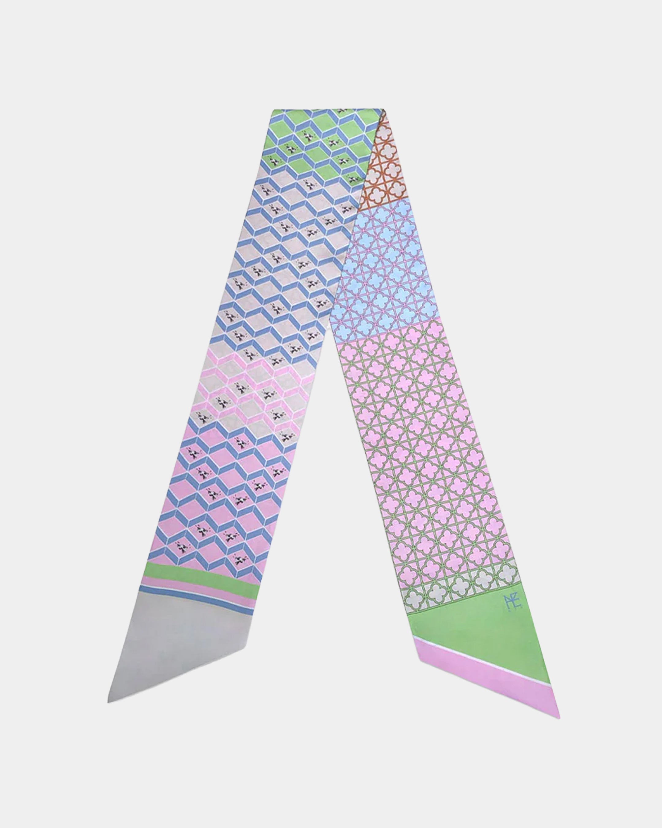 Horses and Latticework Pink