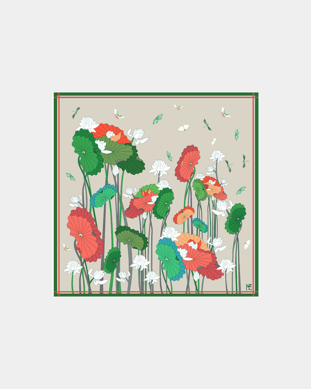 연화문 트리 90 베이지