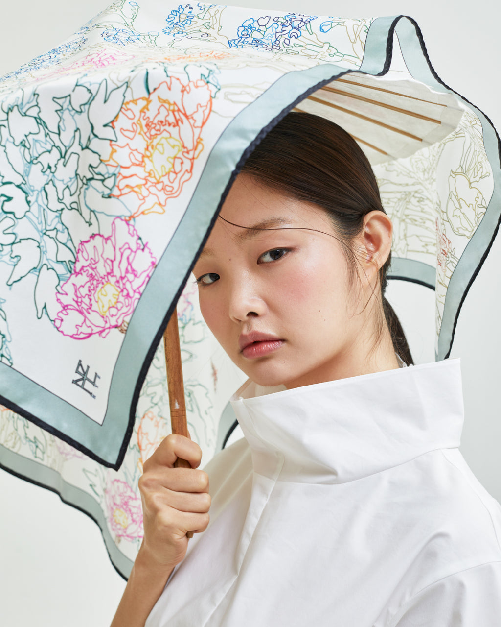 라인초충도 90 화이트