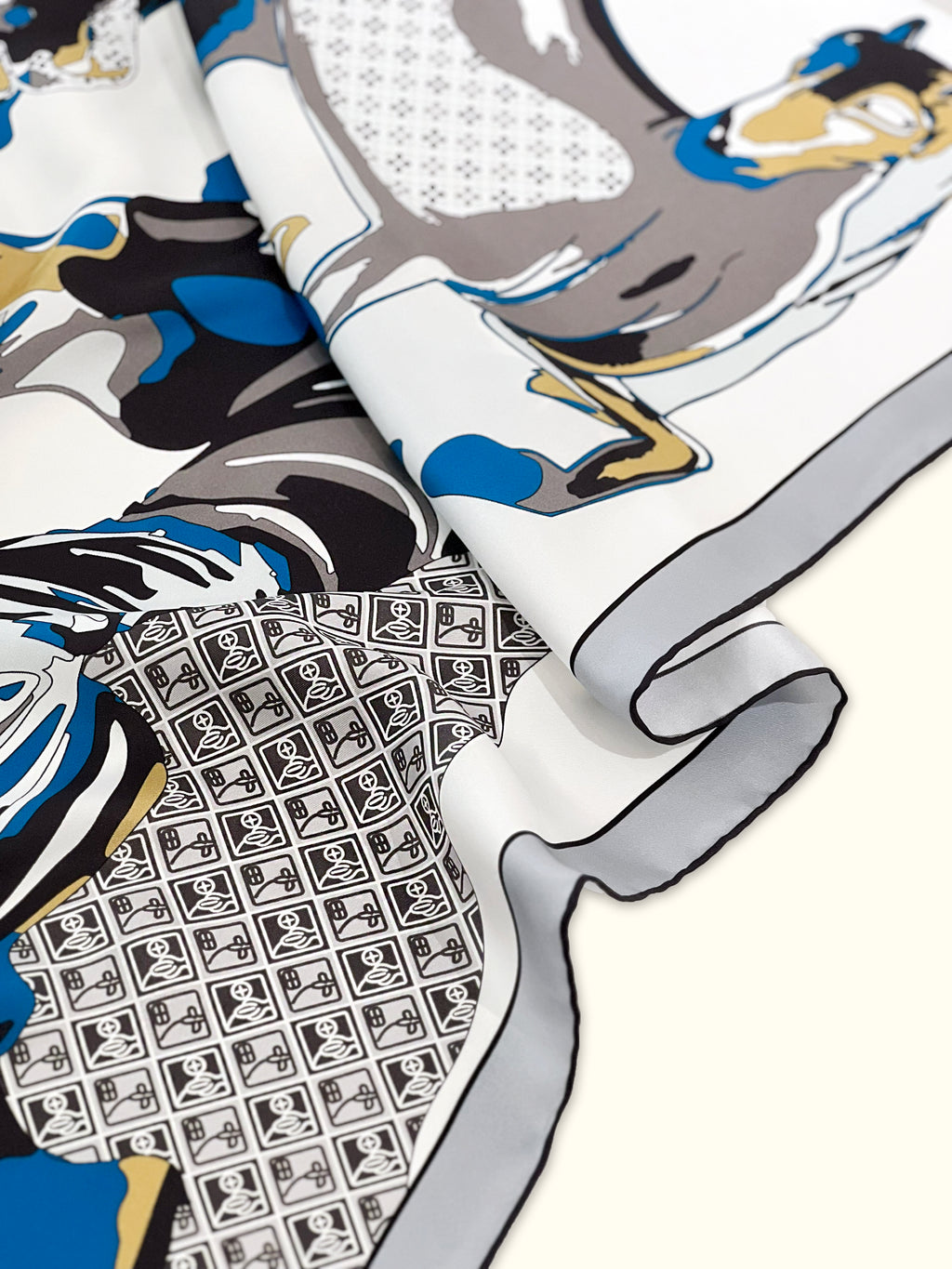 Line of Eight Horses 90 Mono