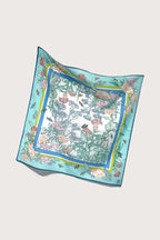 Cotton Line Painting of Grass and Insects 65 Mint