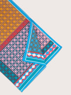 Cotton Jogakbo Lattice Pink Orange