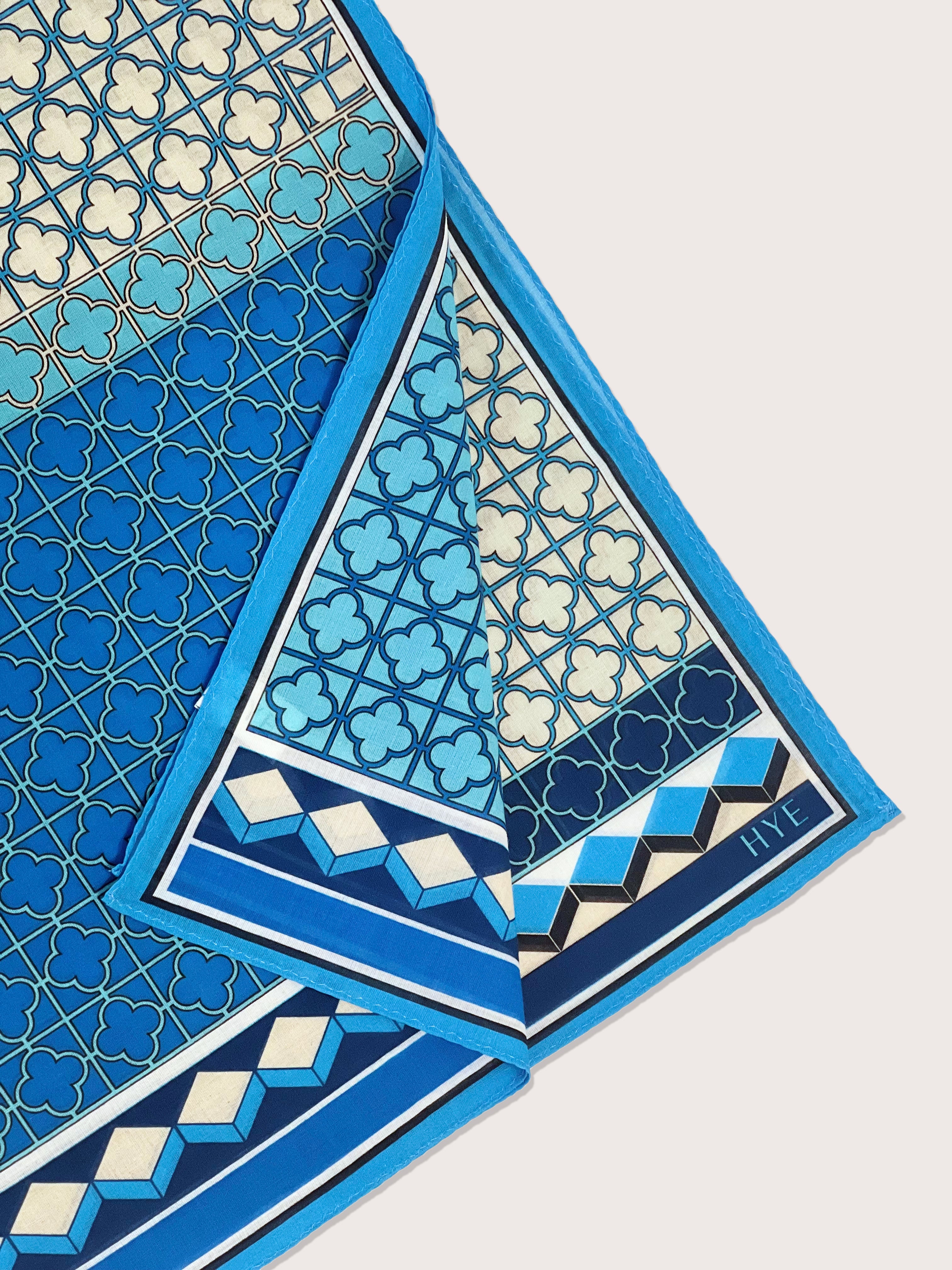 Cotton Jogakbo Lattice Blue