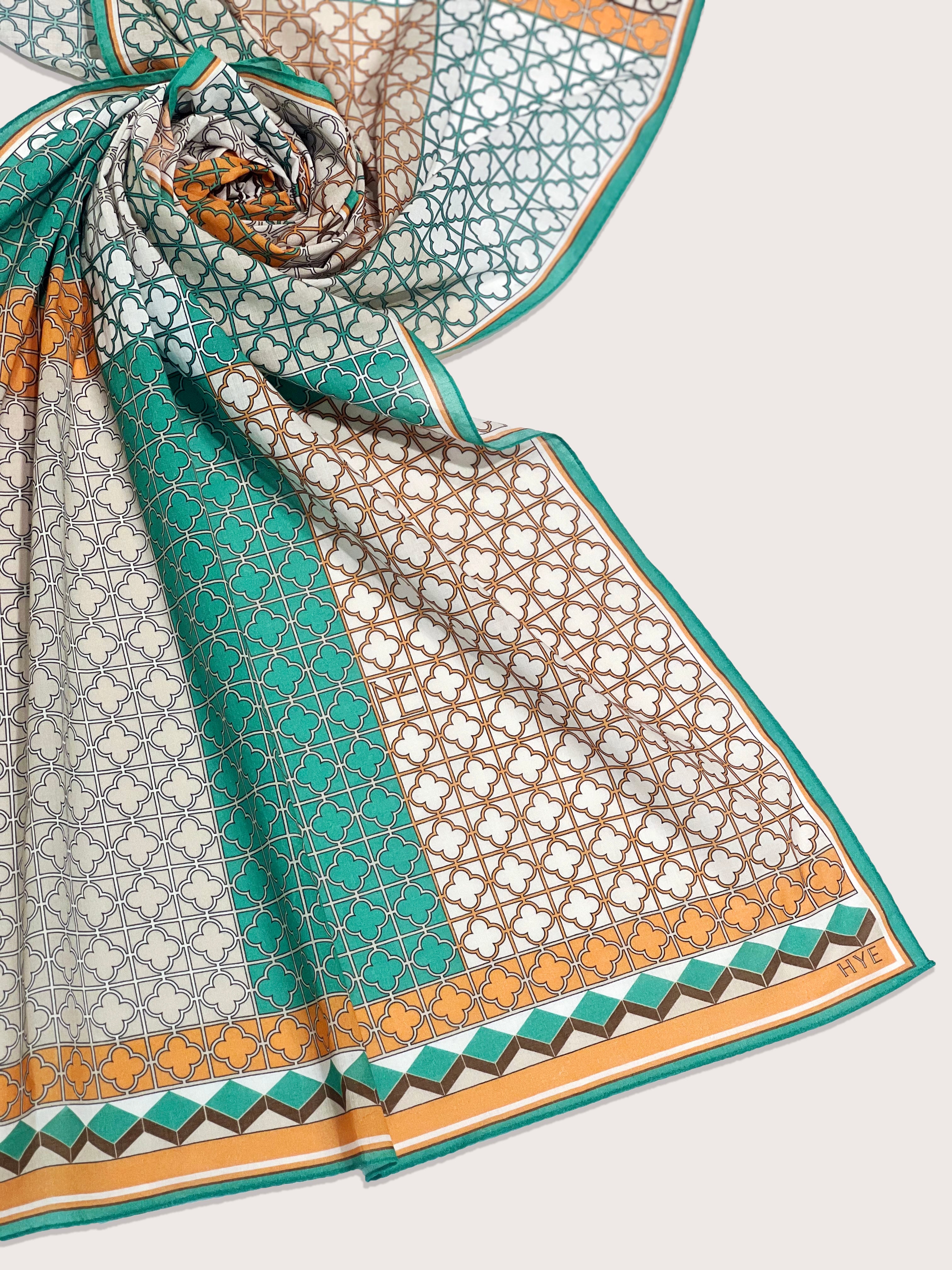 Cotton Jogakbo Lattice Green