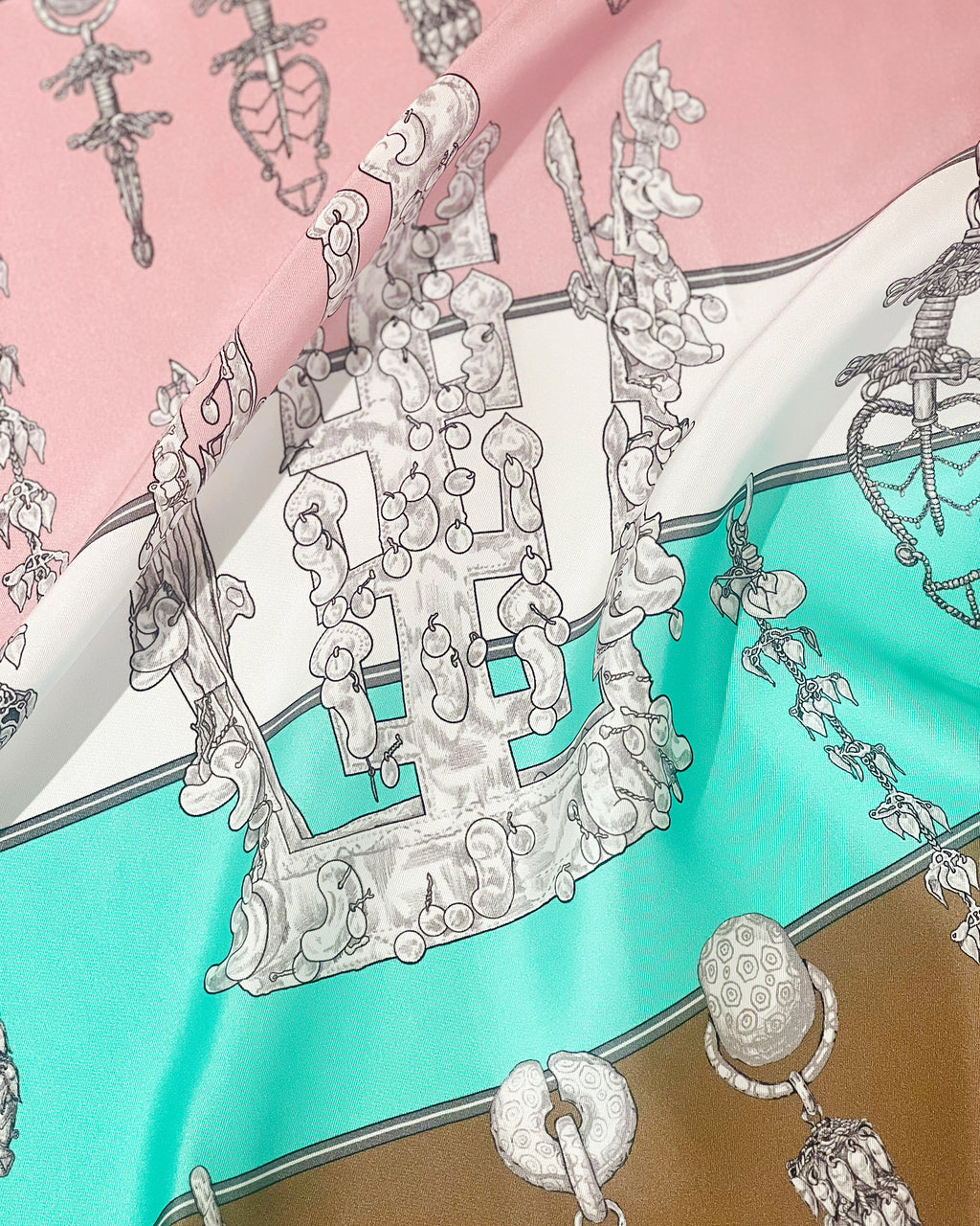 Royal Jewelry 50 Scarf Pink