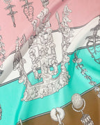 Royal Jewelry 50 Scarf Pink