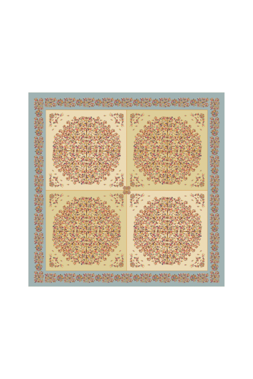 Flower Garden in Chosun Dynasty 90 - Beige