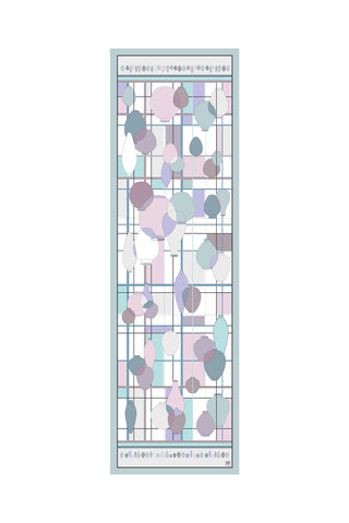 Ceramics Long Scarf - Misty green
