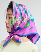 Lotus Pattern and Butterfly 70 Pink