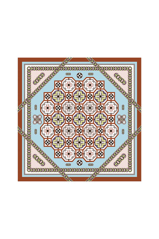 Cintamani Pattern - Brown