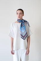 Geometric Pattern 90 - Blue