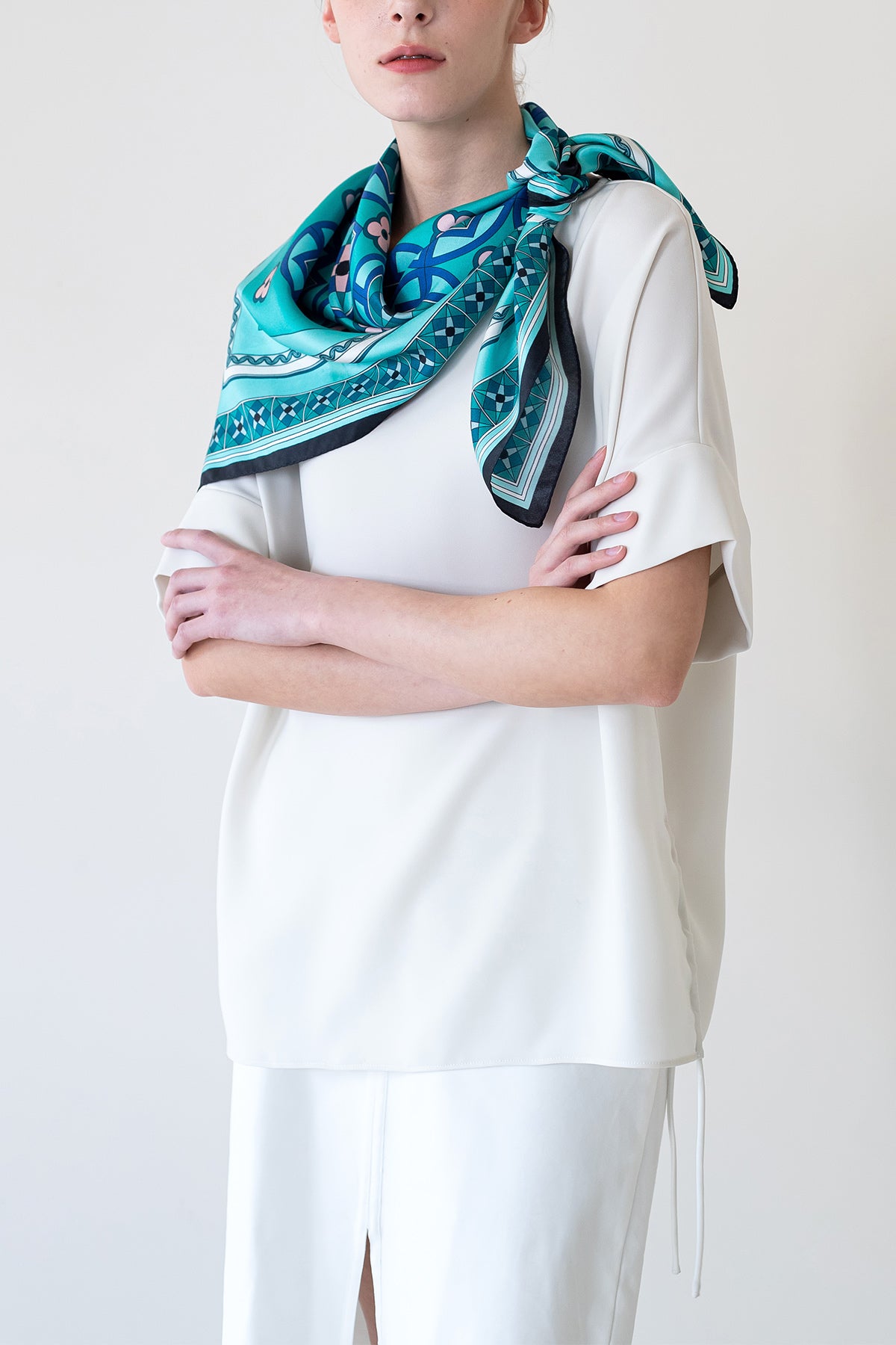 Geometric Pattern 90 - Green