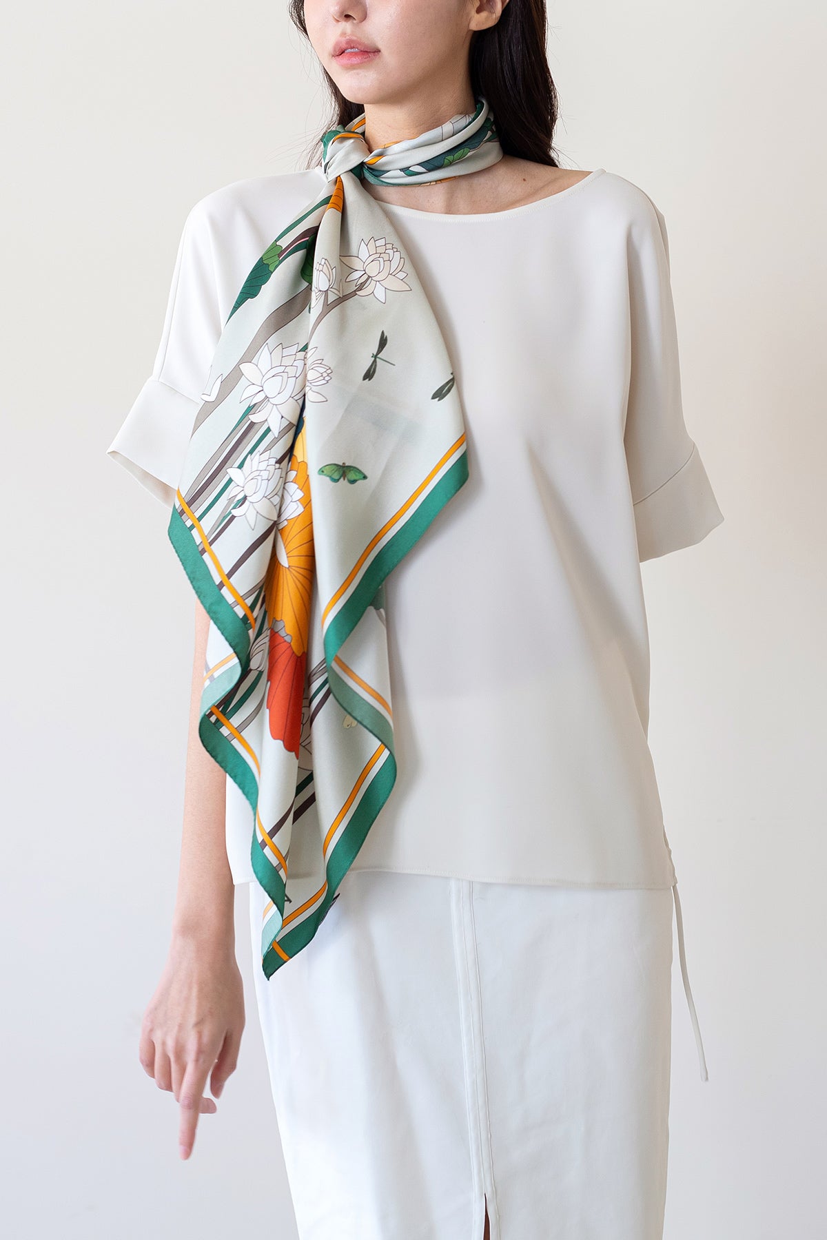 Lotus Pattern 90 - Beige