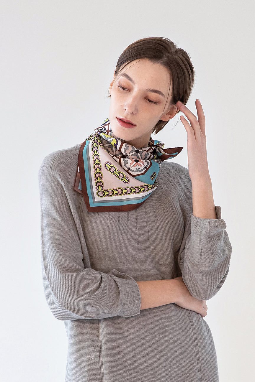 Cintamani Pattern - Brown
