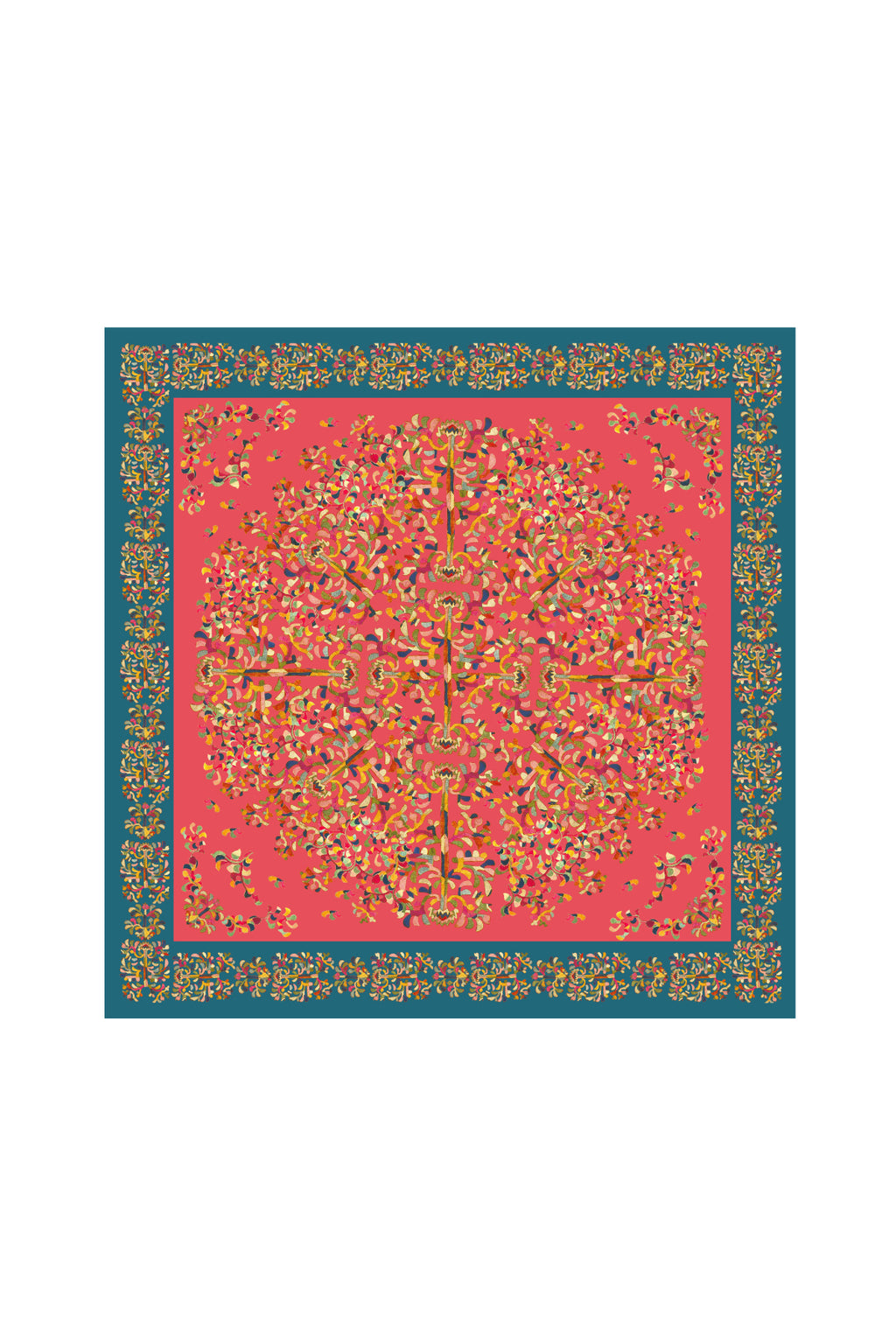 Flower Garden in Chosun Dynasty - Red